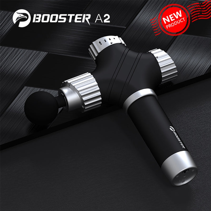 Booster A2 Muscle Massage Gun Sport Therapy Massager Stimulator Body Relaxation Pain Relief Slimming Shaping Massager