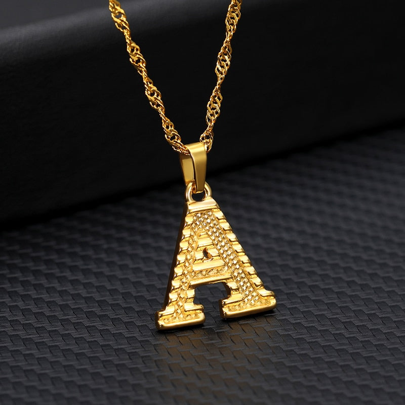 Capital Letter Necklaces For Women