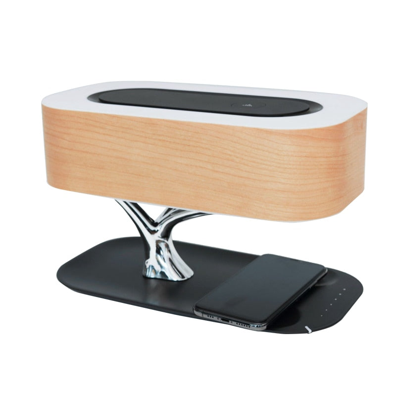 Decor Tree Light Table Lamp Music Bluetooth Speaker