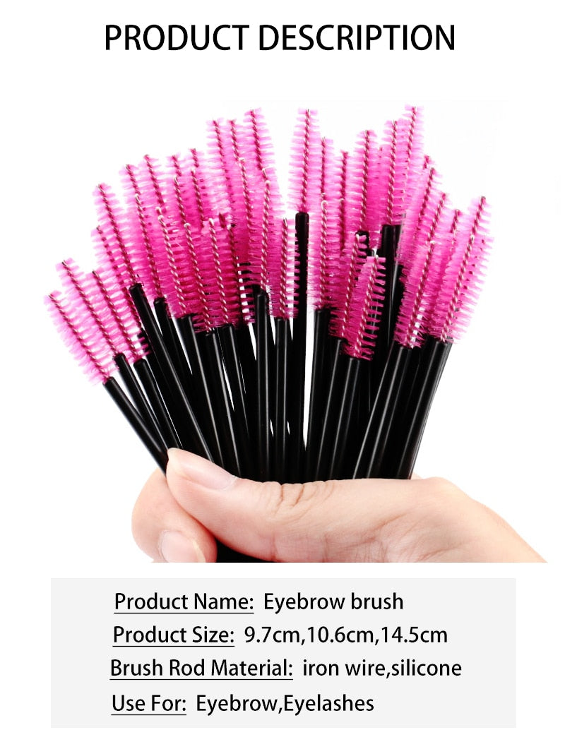 Eyelash Extension Disposable Eyebrow Brush
