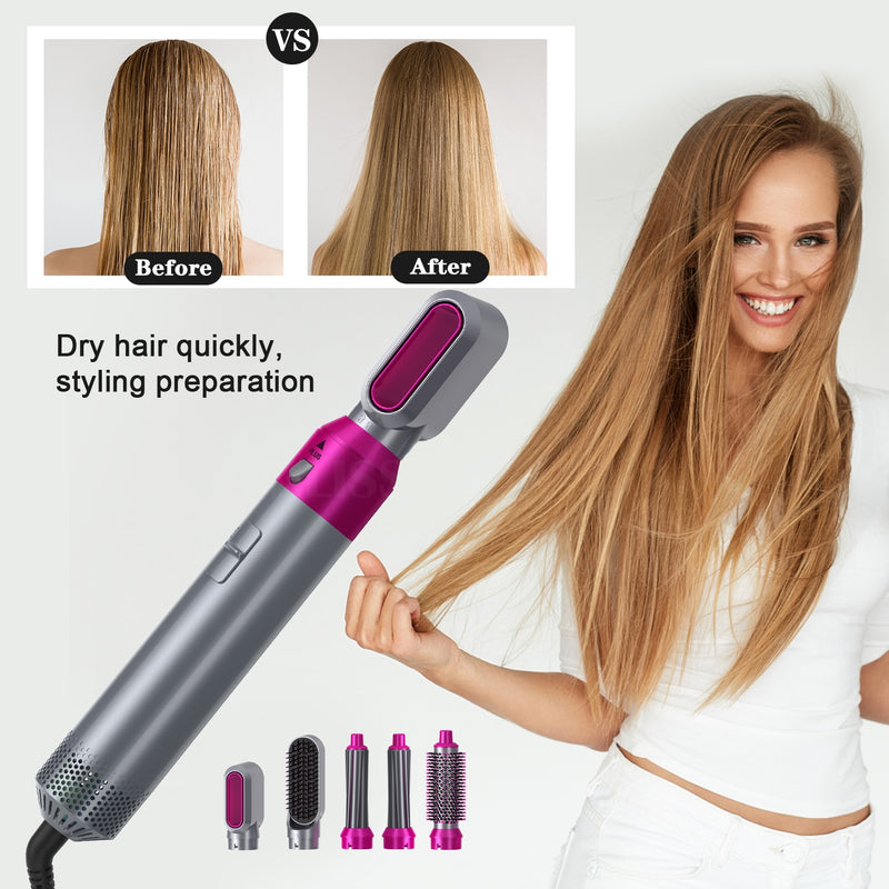 One Step Hair Dryer & Volumizer Rotating Hairdryer Hair