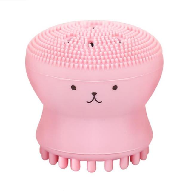 Silicone Facial Cleaning Brush Small Octopus Cleaner
