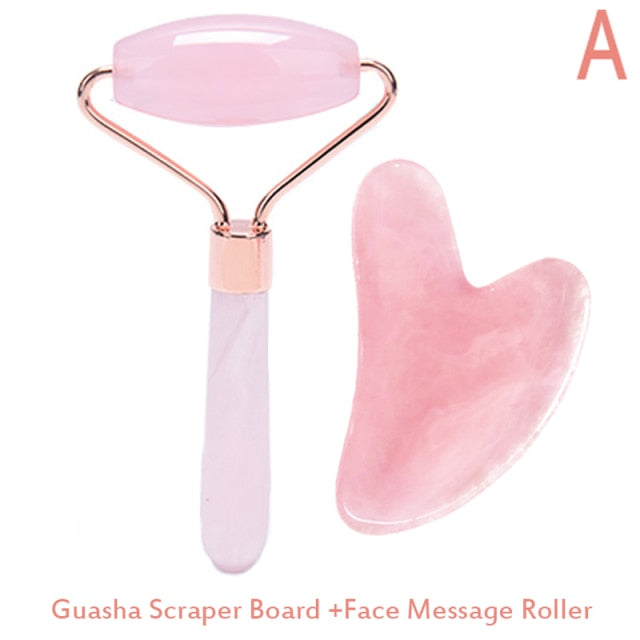 Face Massage Roller Guasha Board Gua Sha Scraper Face